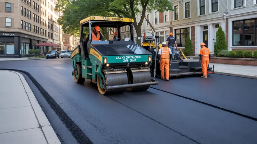 Asphalt Paving Services by AAA NY Contracting Corp in Bronx
